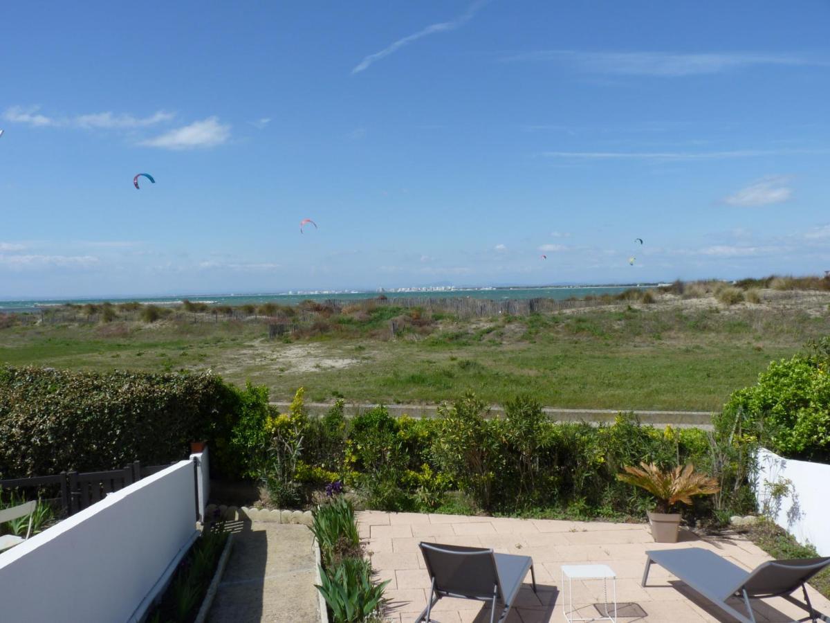 Sol-Y-Days Flamant, Superbe Appartement En Rez De Jardin Avec Grande Terrasse Et Jardinet, Face A La Mer Le Grau-du-Roi Exteriör bild
